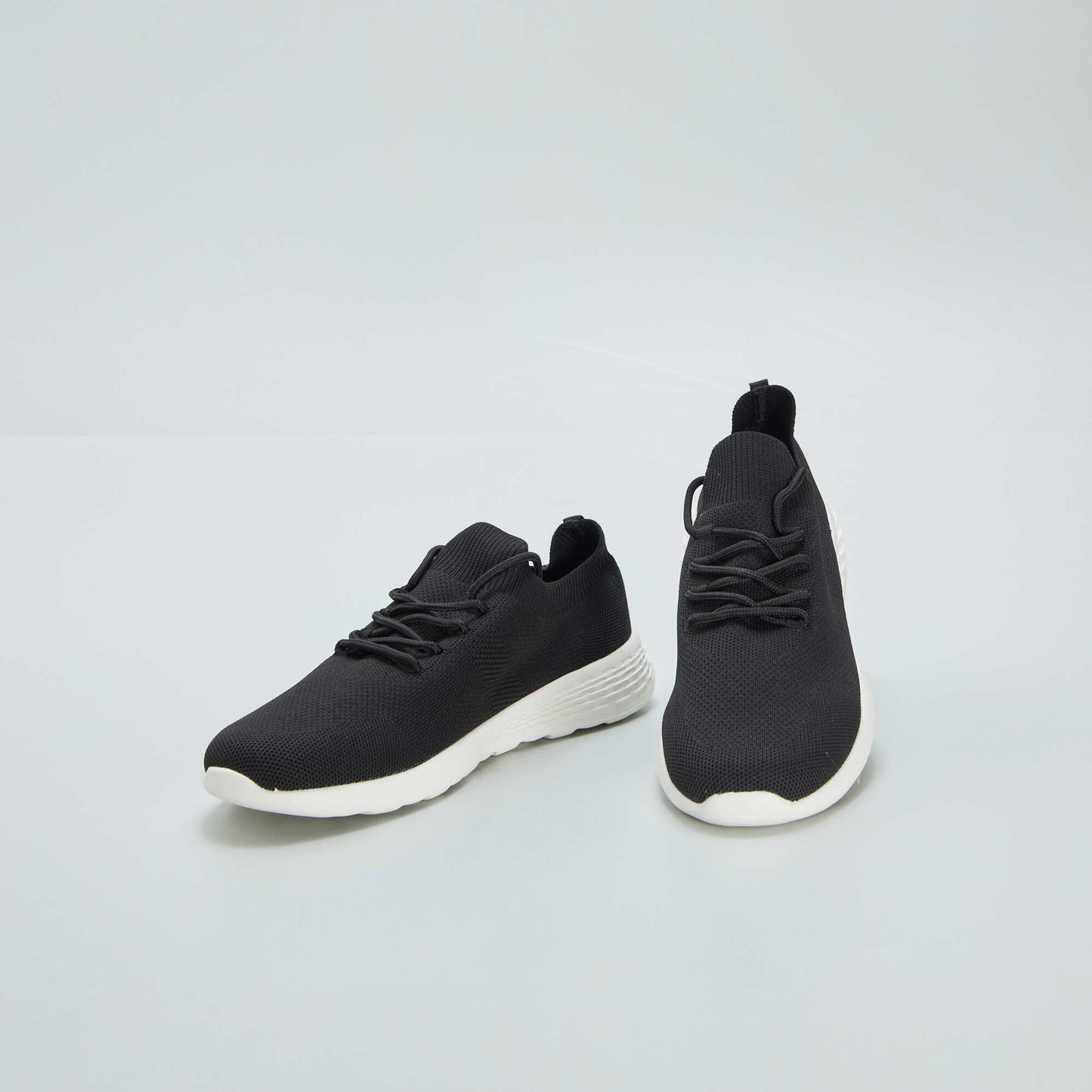 Baskets en mesh esprit running Noir