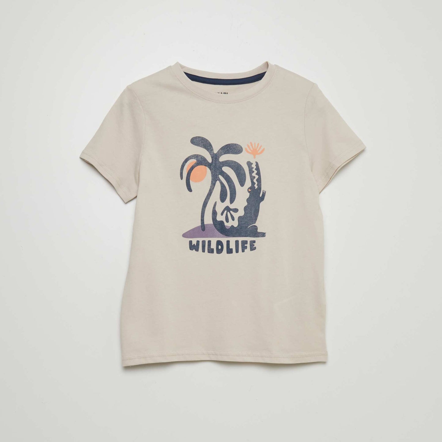 T-shirt en jersey  'surf' n Blanc