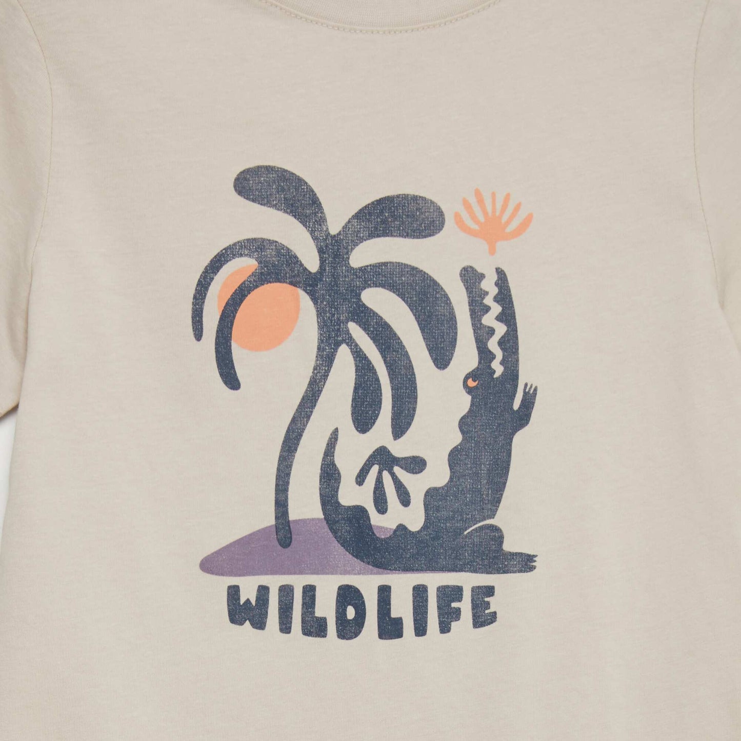 T-shirt en jersey  'surf' n Blanc