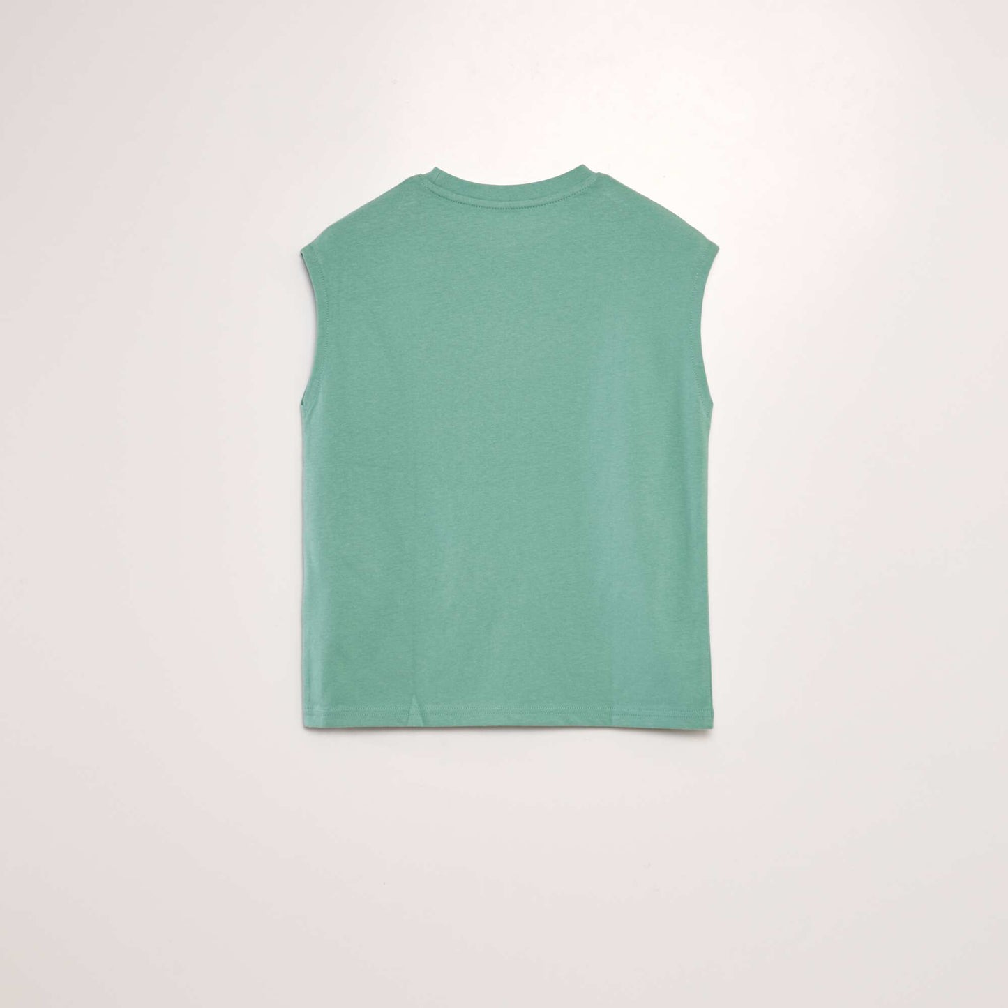 T-shirt sans manches Vert