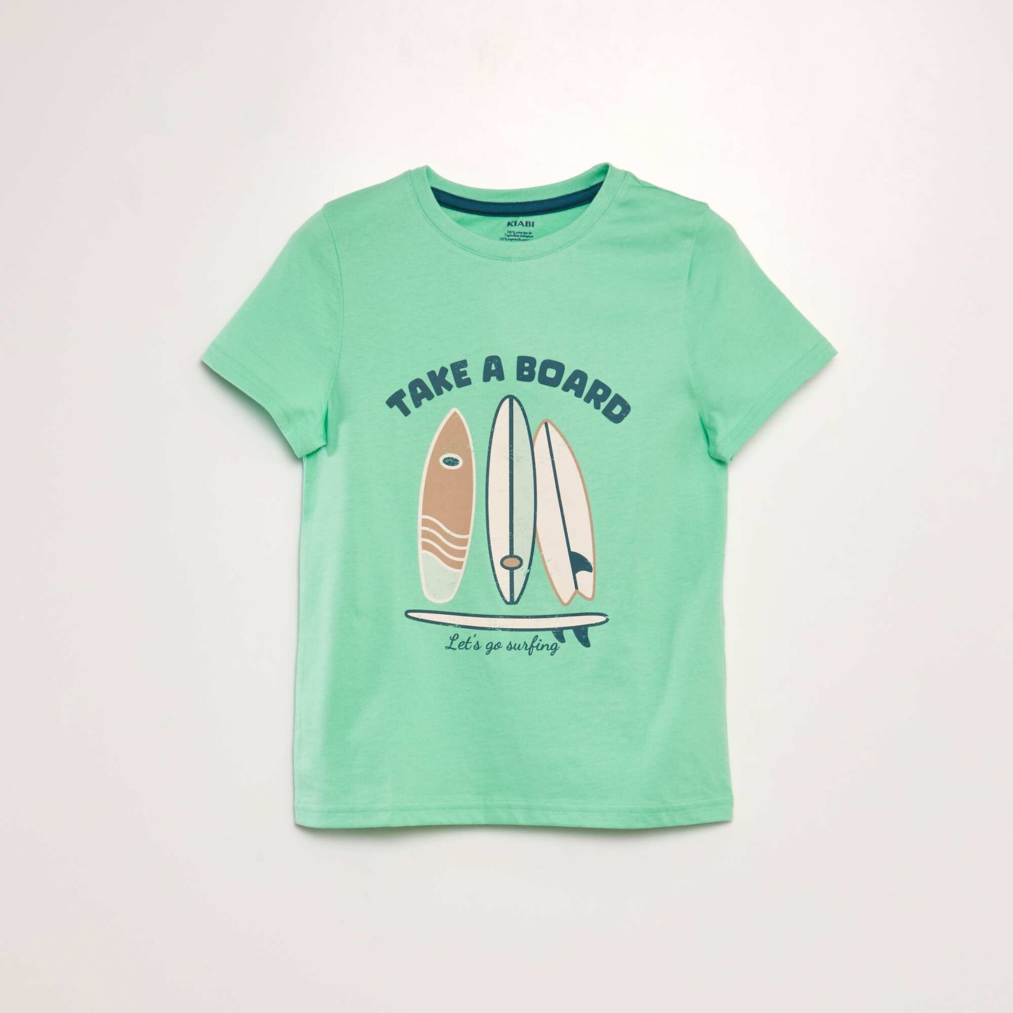 T-shirt imprimé Vert pomme