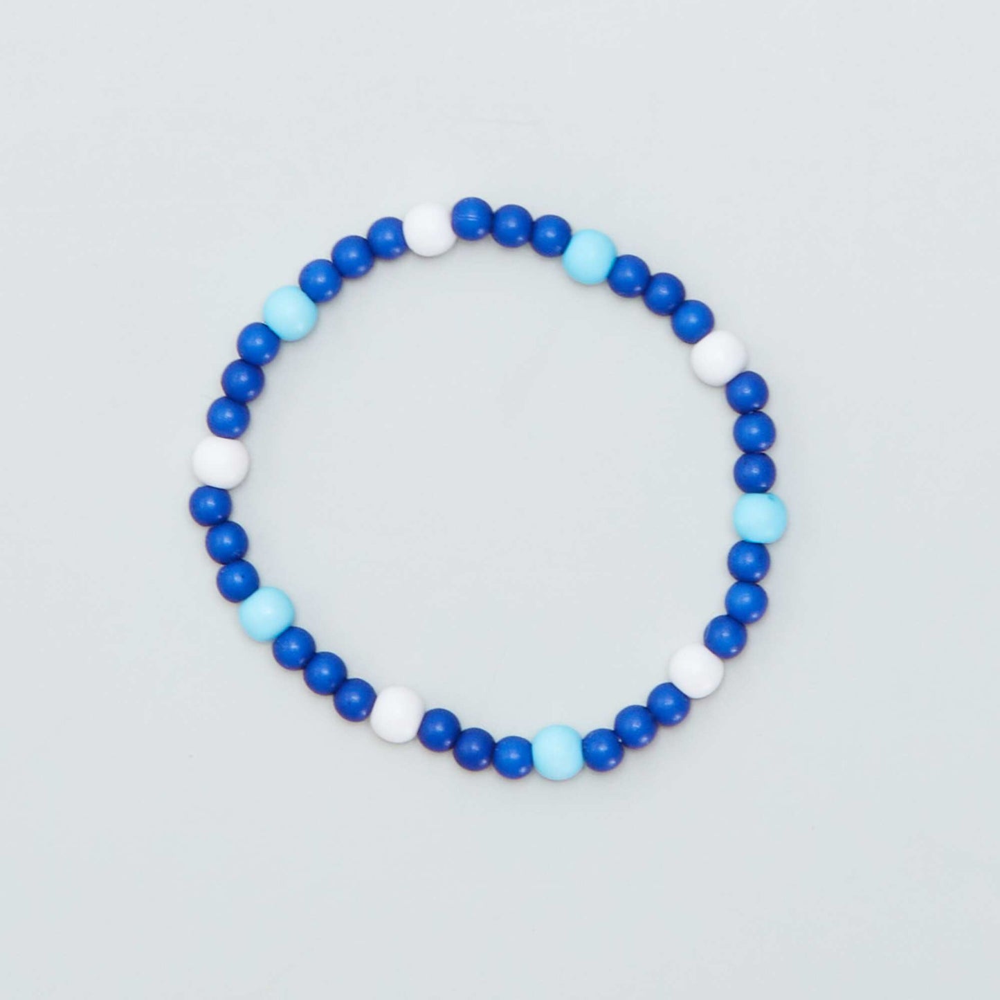 Lot de 2 bracelets perles 'Stitch' Bleu