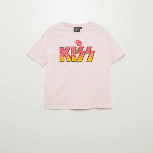 T-shirt 'Kiss' Rose