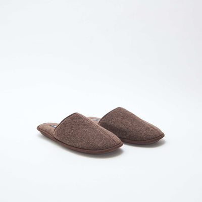 Chaussons mules MARRON
