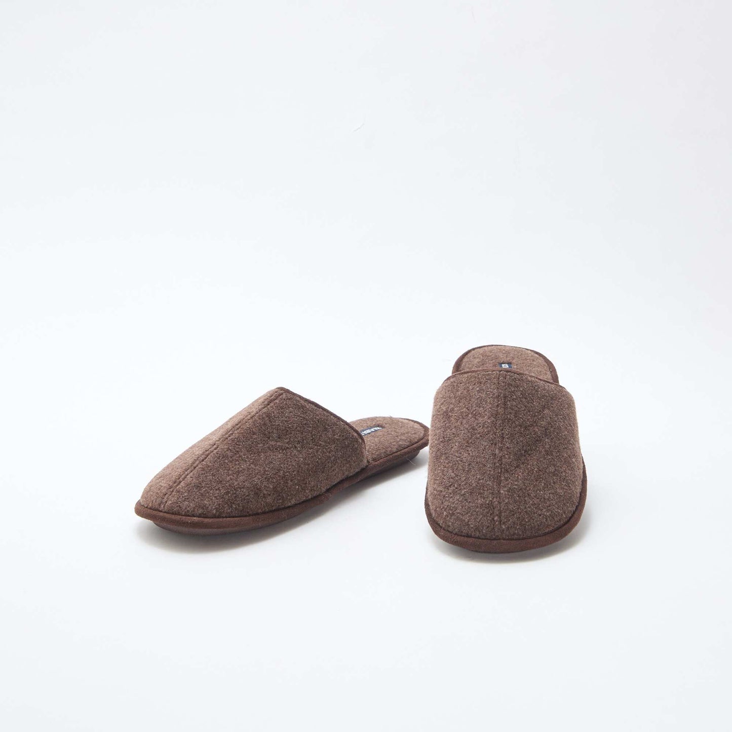 Chaussons mules MARRON