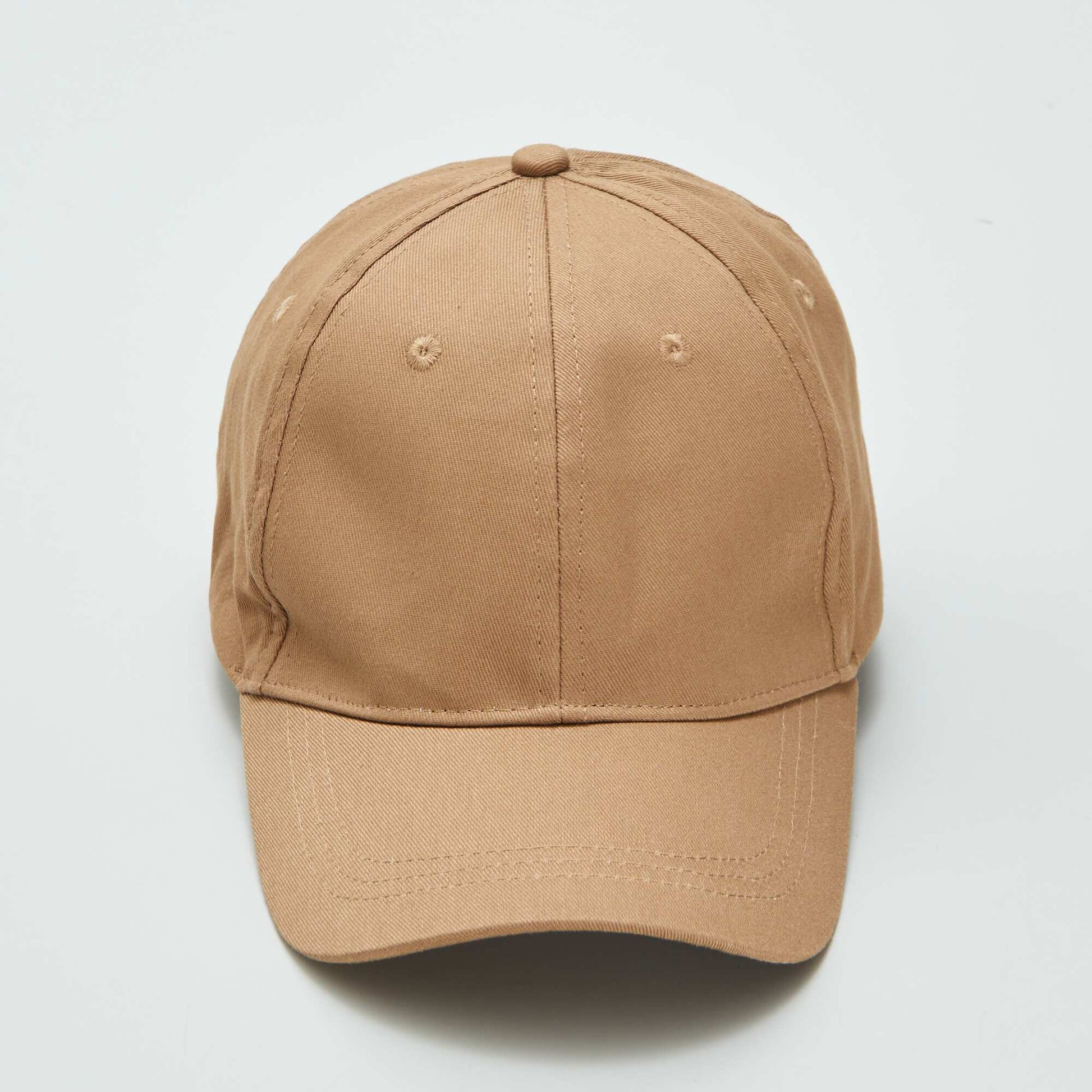 Casquette basique style baseball MARRON