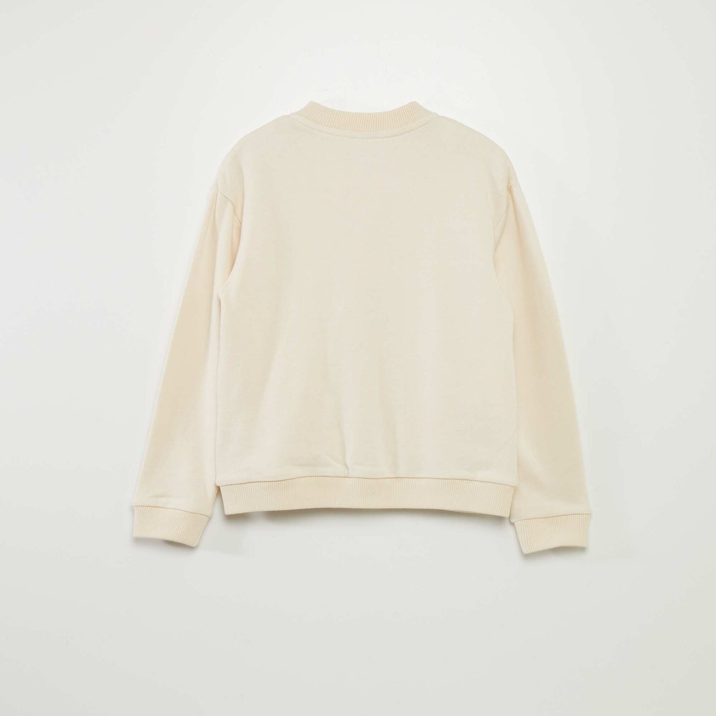 Veste en molleton légère BEIGE