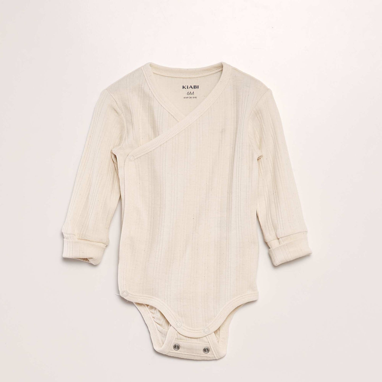 Lot de 3 bodies évolutif BEIGE