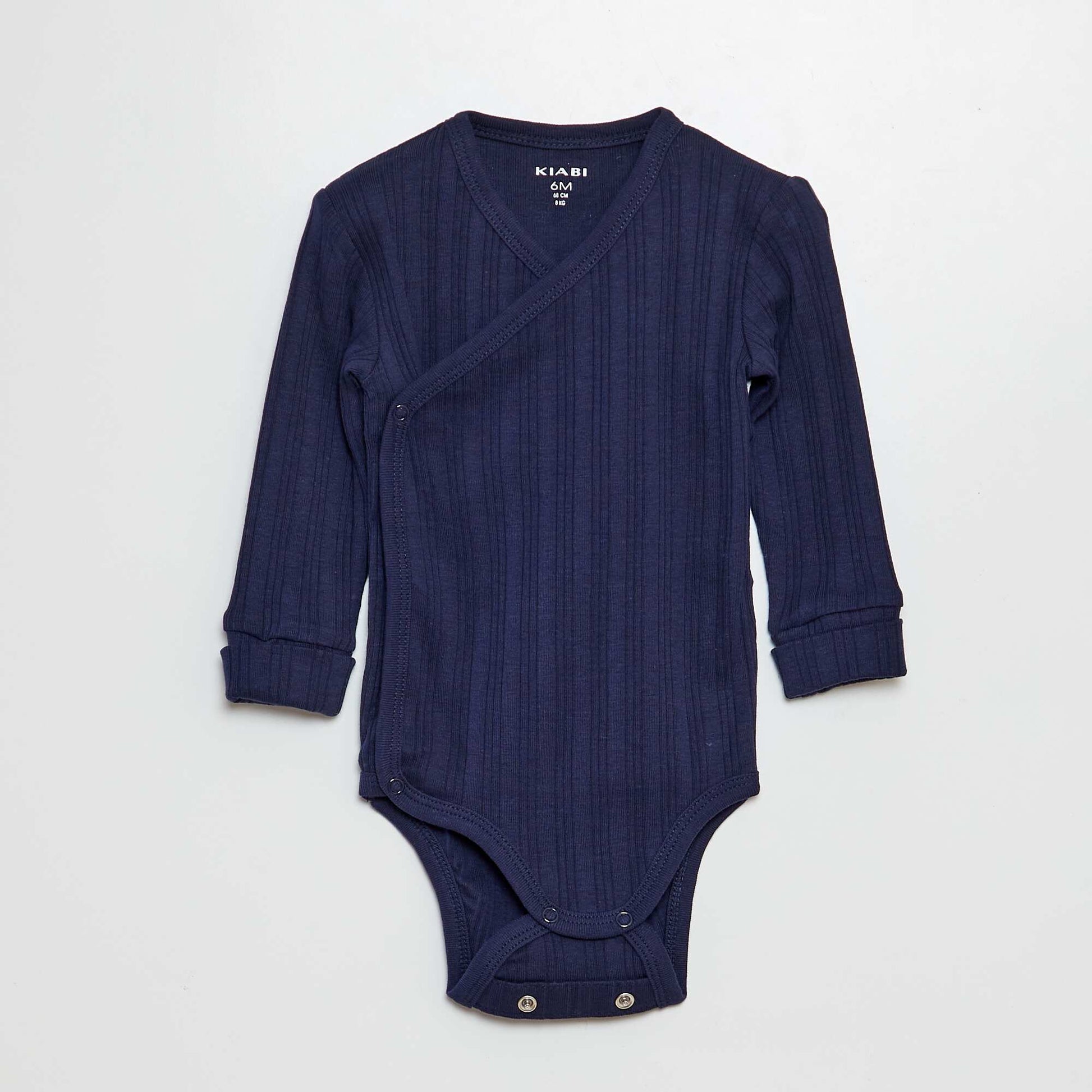 Lot de 3 bodies évolutif BLEU