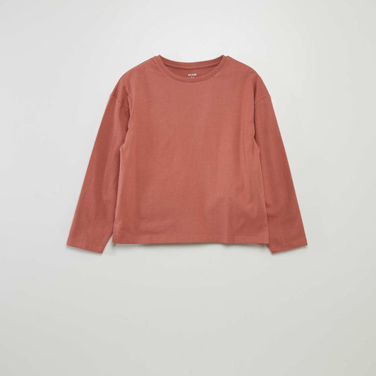 T-shirt en maille jersey épaisse - Tough Cotton™ ROSE