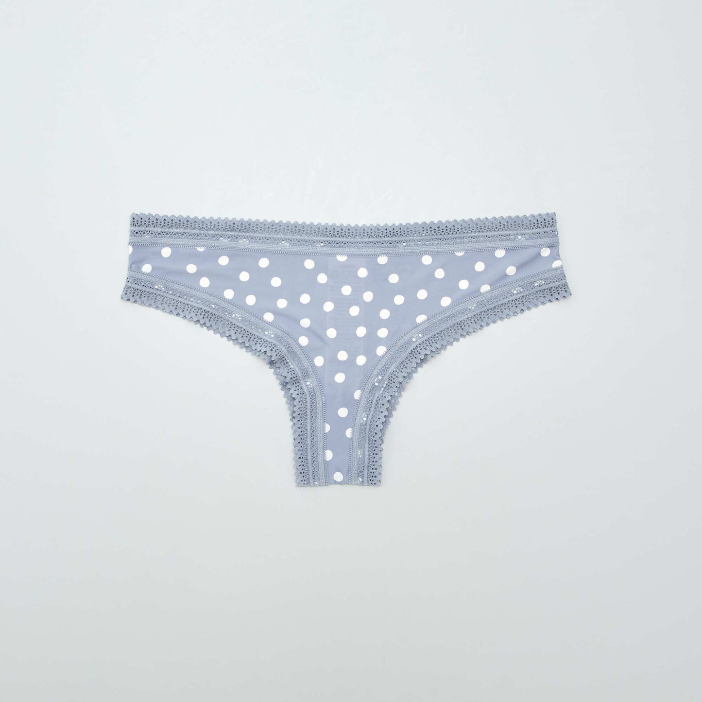 Lot de 3 tangas en microfibre imprimé VIOLET