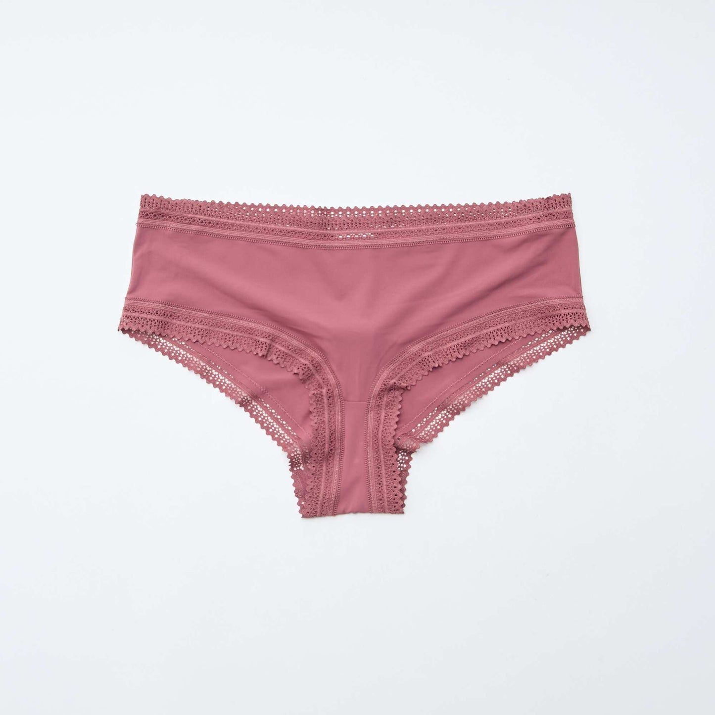 Lot de 3 shortys en microfibre imprimé VERT/BLANC/ROSE