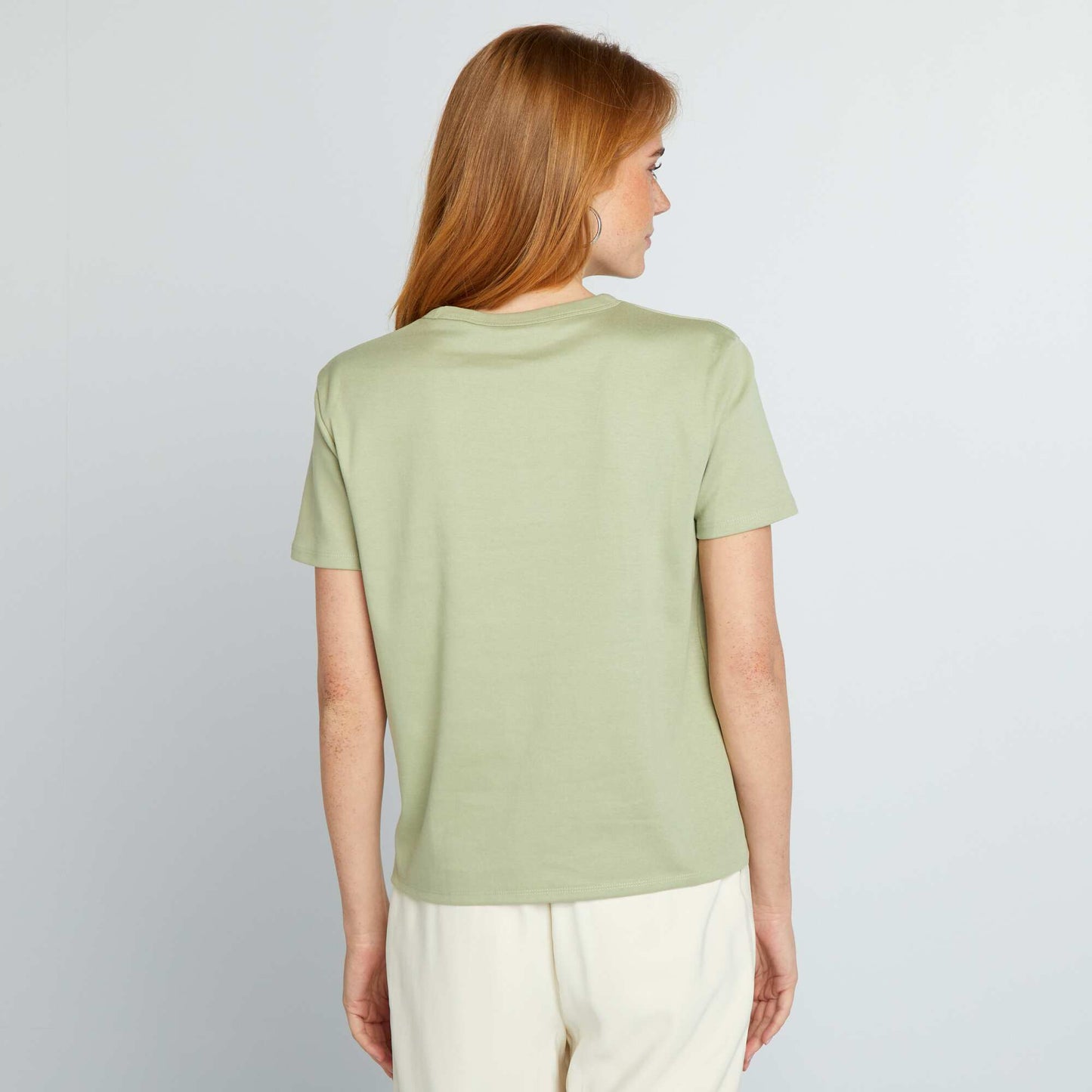 T-shirt uni Vert