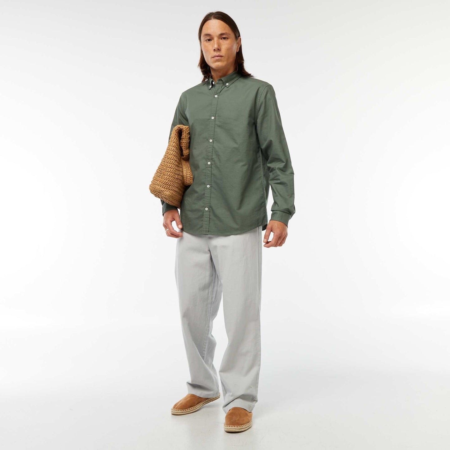 Chemise oxford regular fit VERT