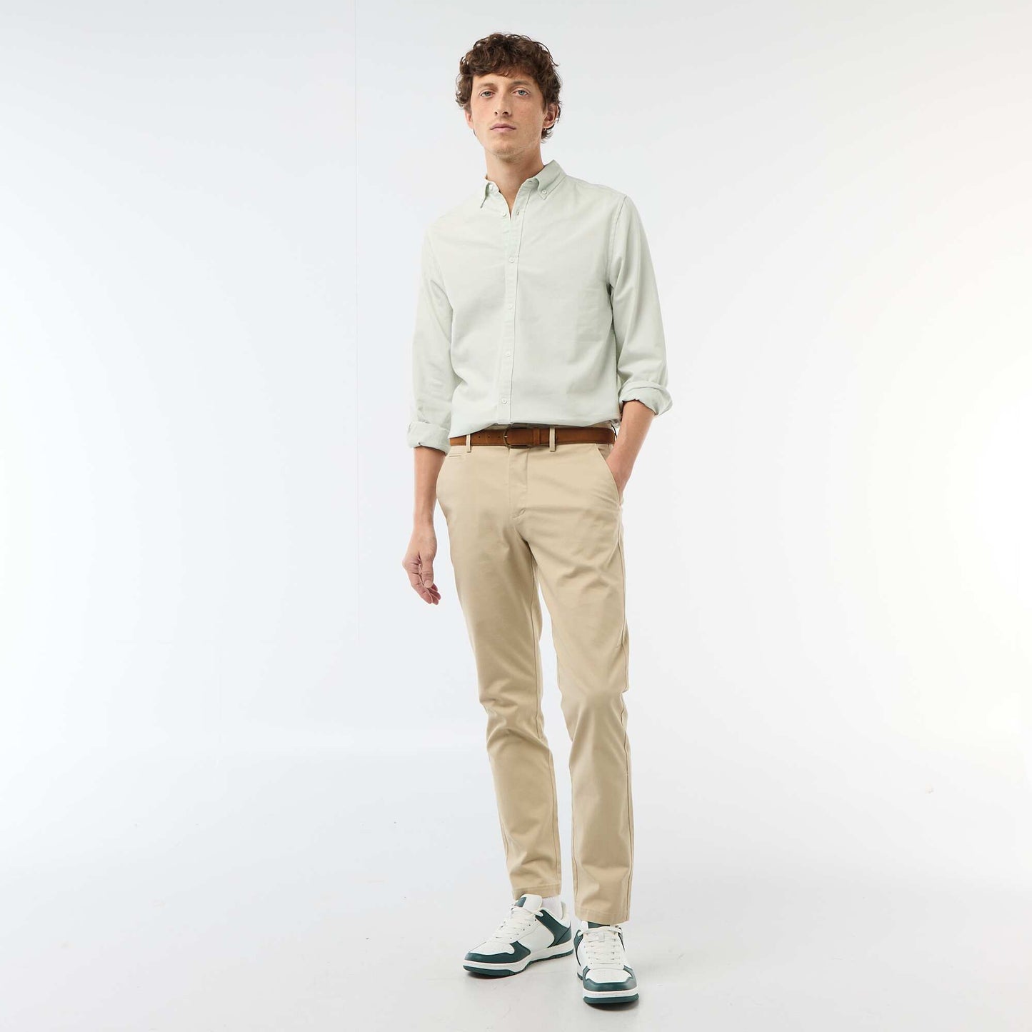 Chemise oxford regular fit BLEU