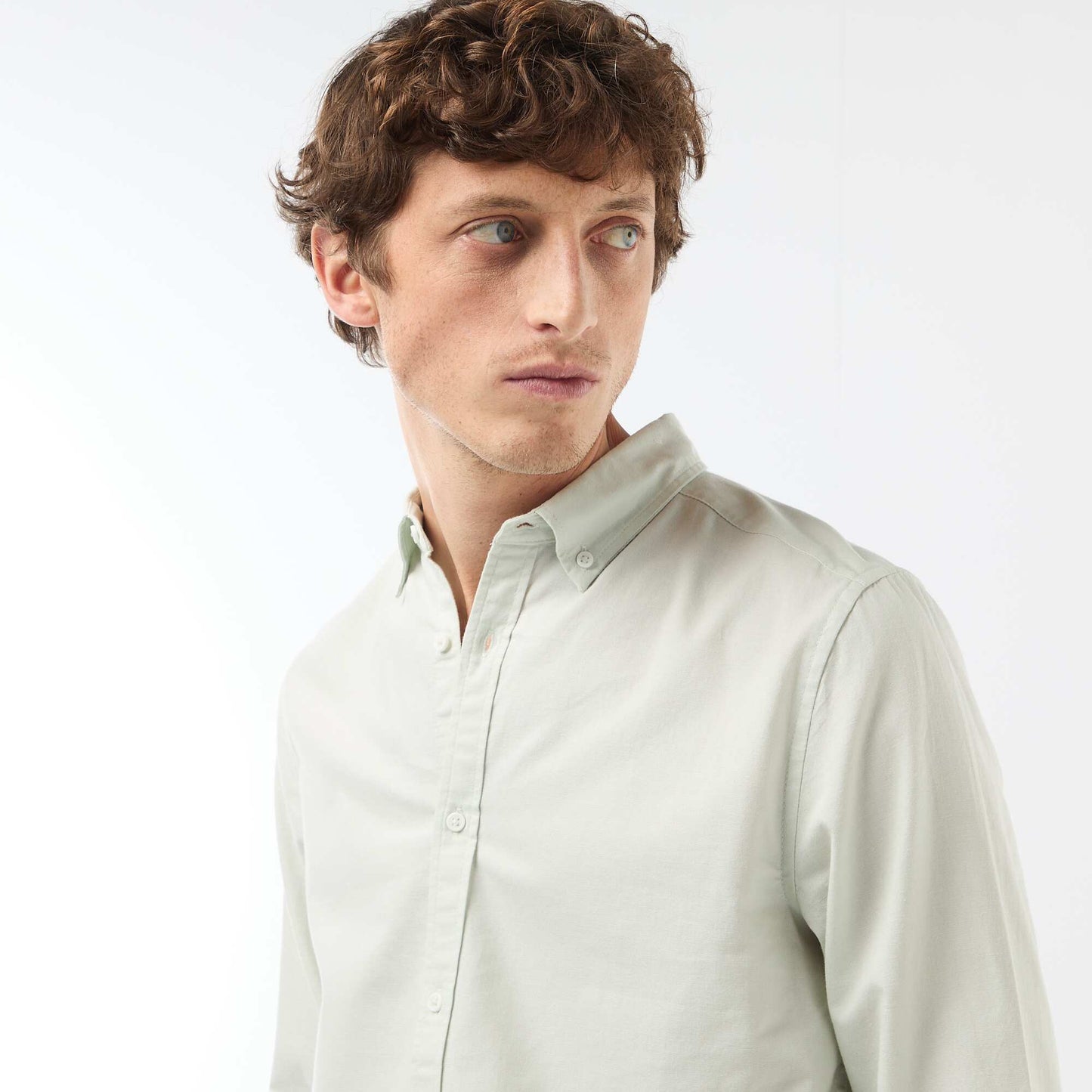 Chemise oxford regular fit BLEU