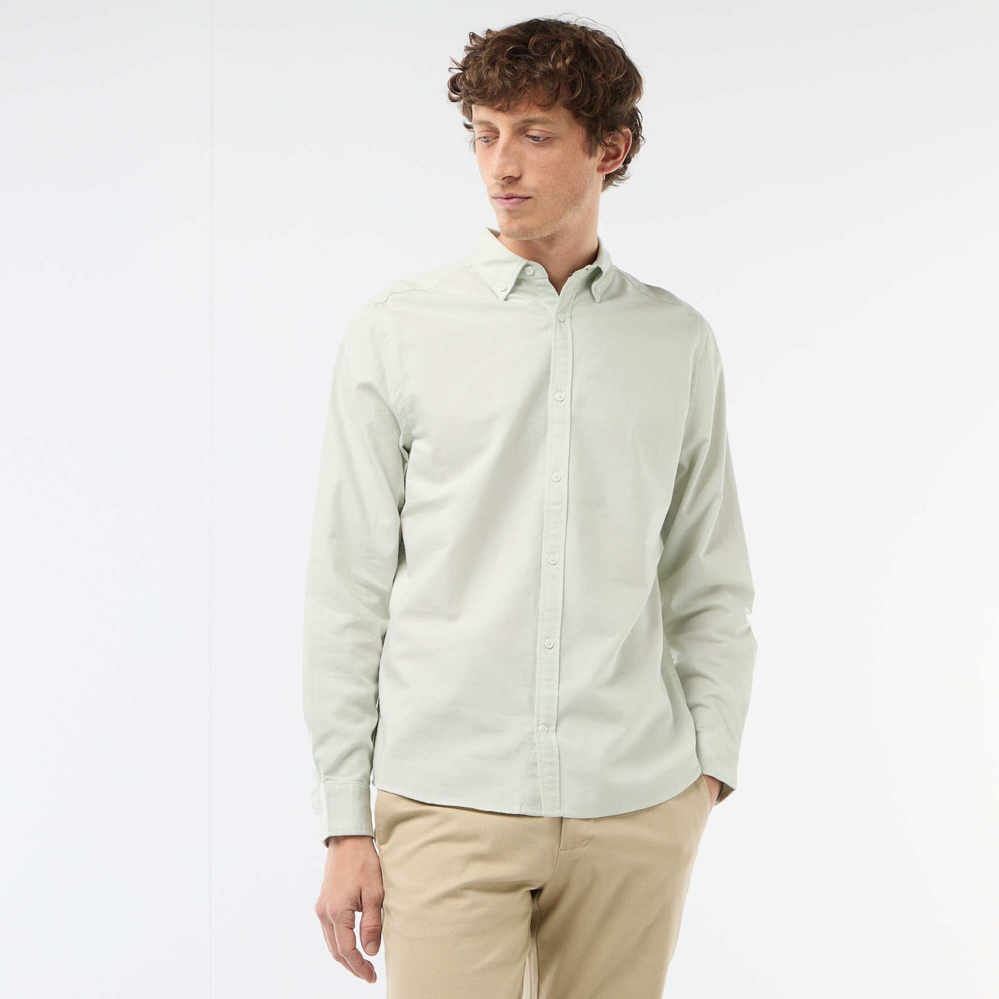 Chemise oxford regular fit BLEU
