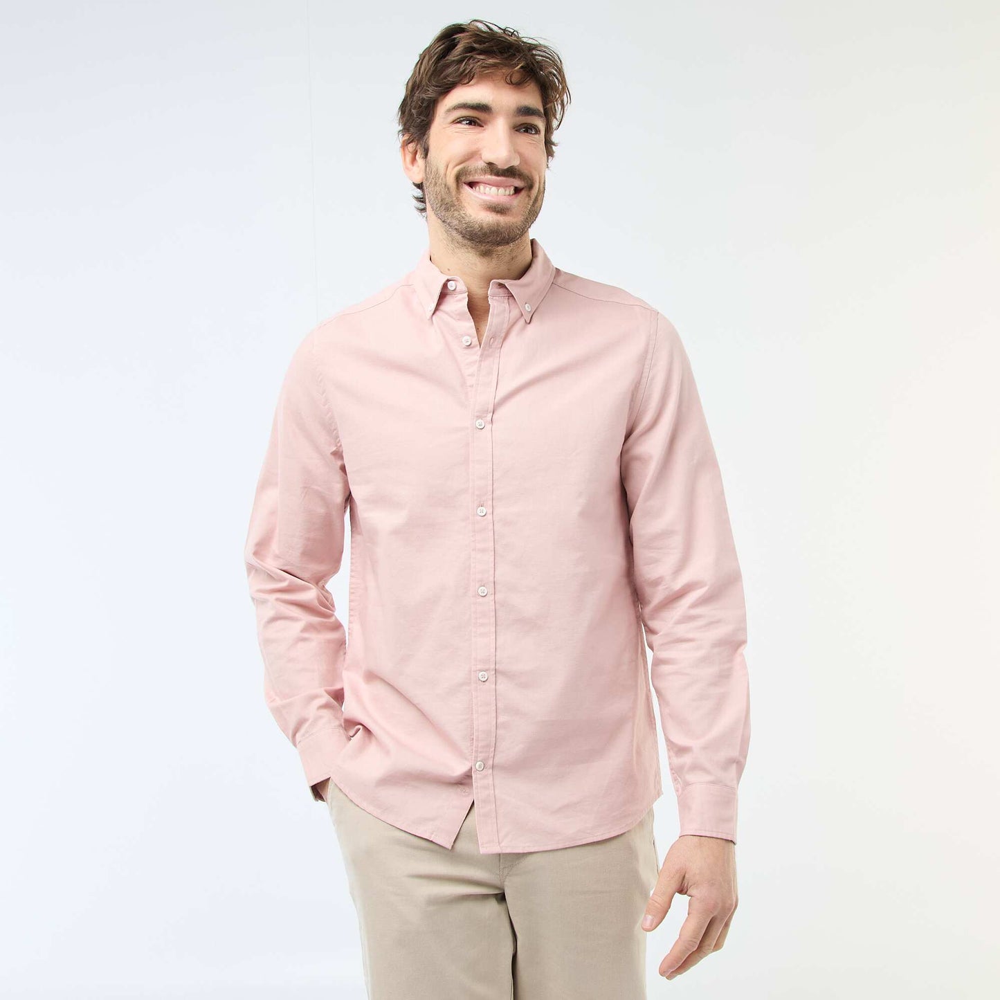 Chemise oxford regular fit ROSE