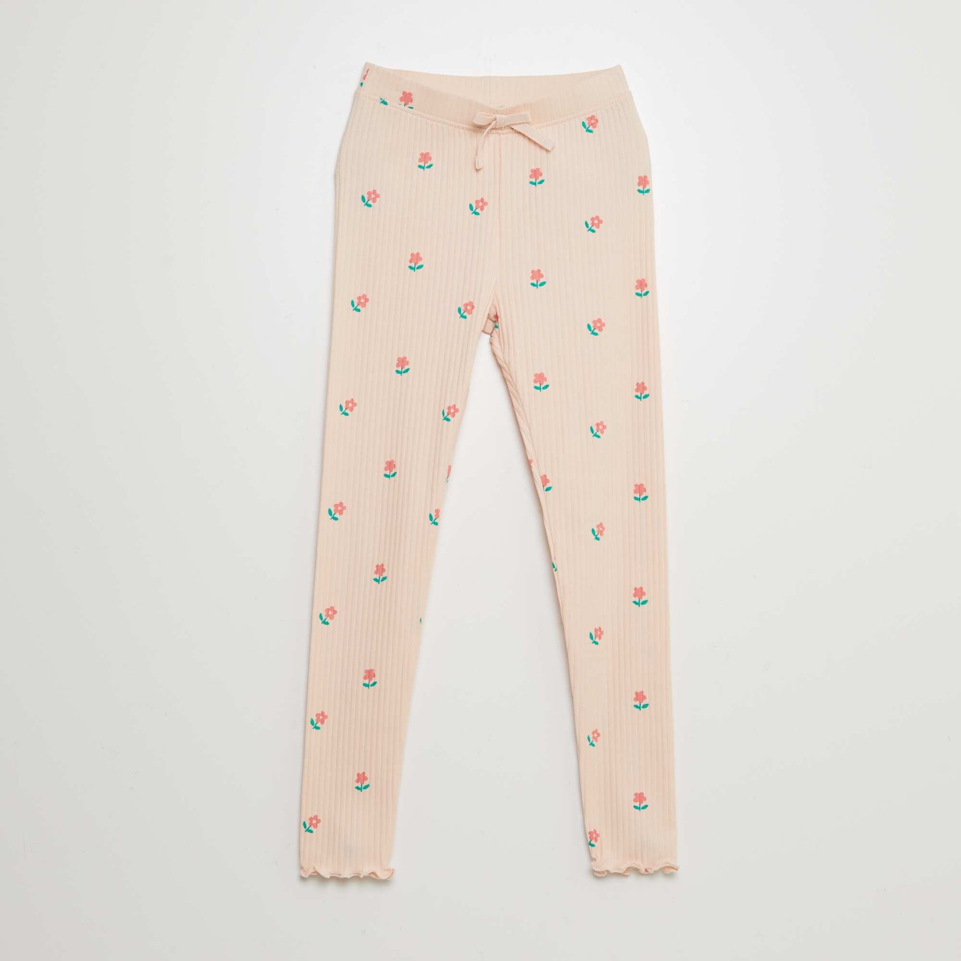 Legging côtelé ROSE CLAIR