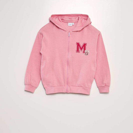 Sweat zippé à capuche 'Mickey' de 'Disney' Rose