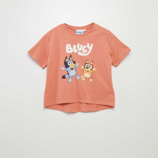 Tee-shirt imprimé 'Bluey' Orange