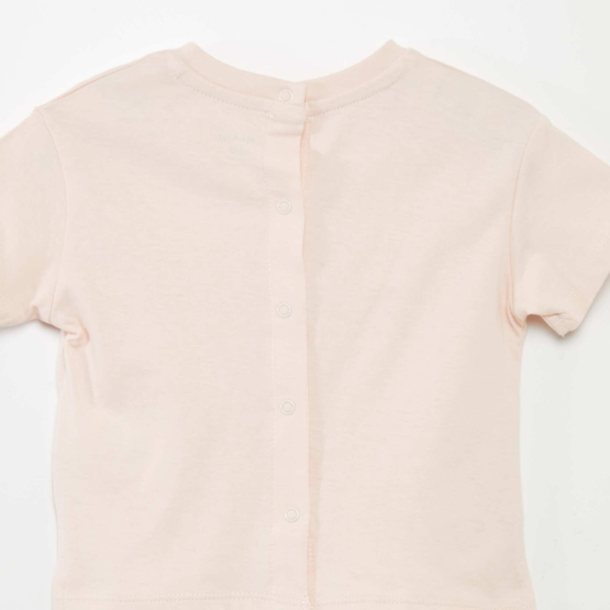T-shirt  uni en maille jersey ROSE