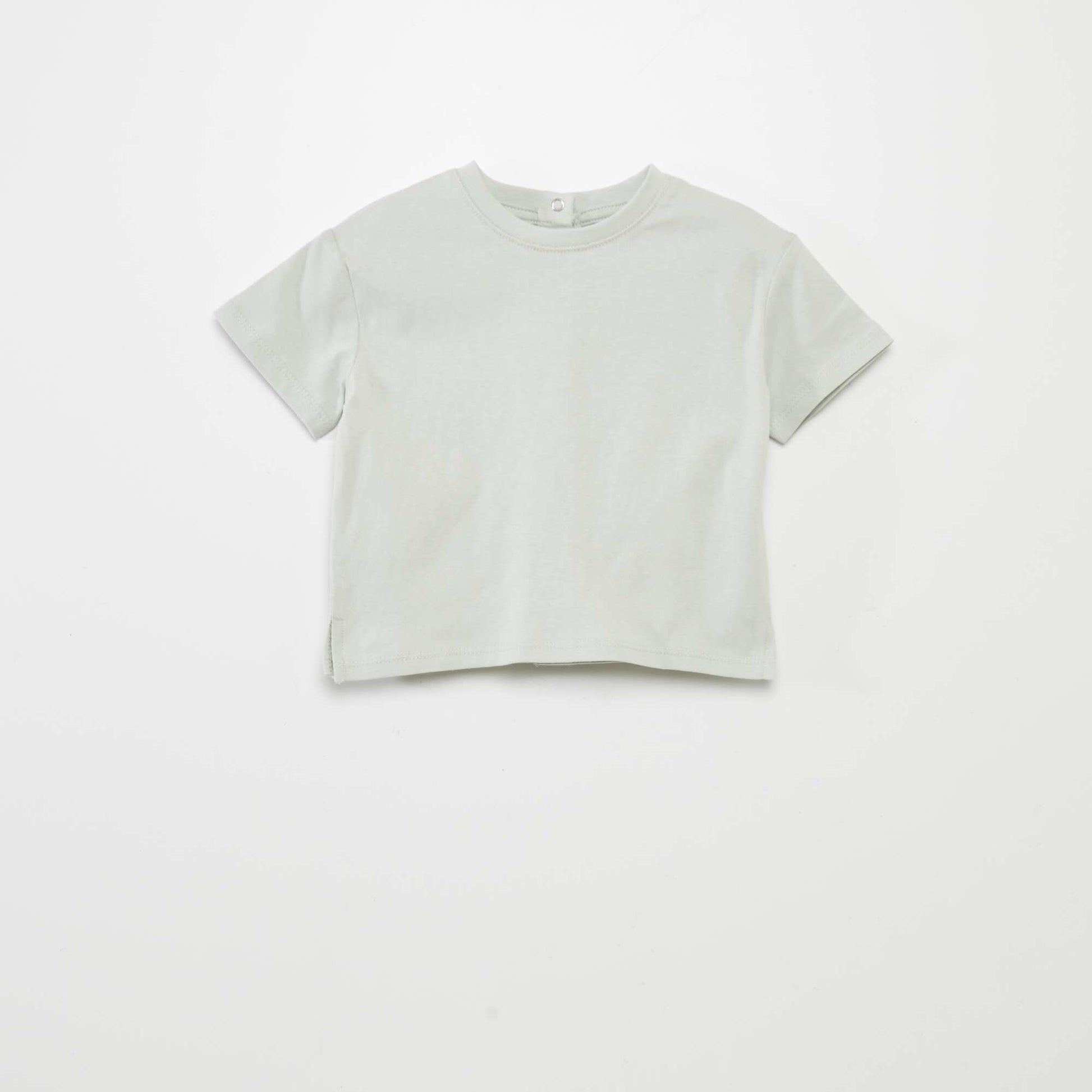 T-shirt  uni en maille jersey BLEU