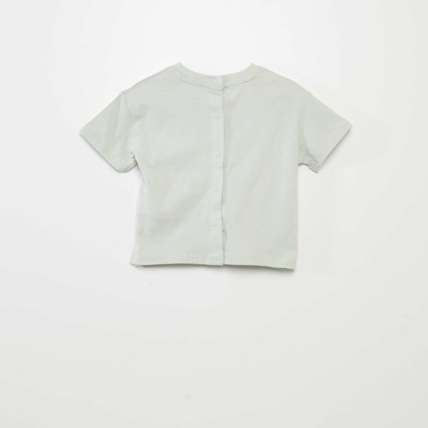 T-shirt  uni en maille jersey BLEU