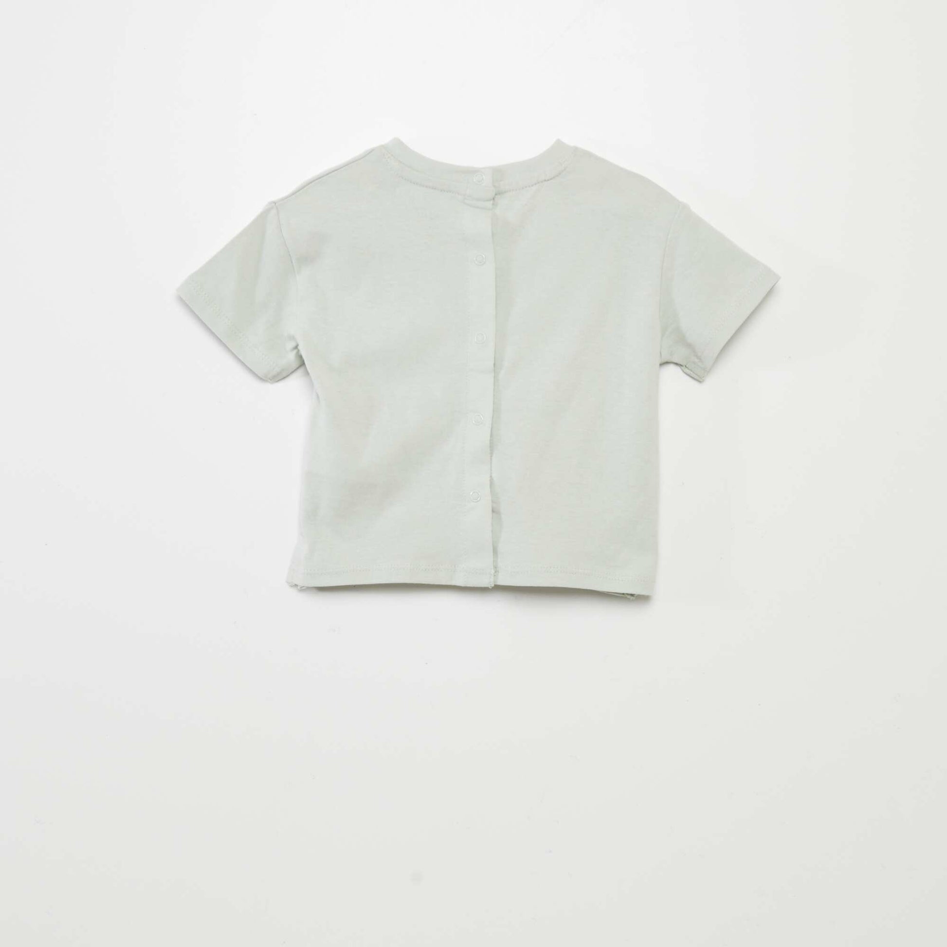 T-shirt  uni en maille jersey BLEU