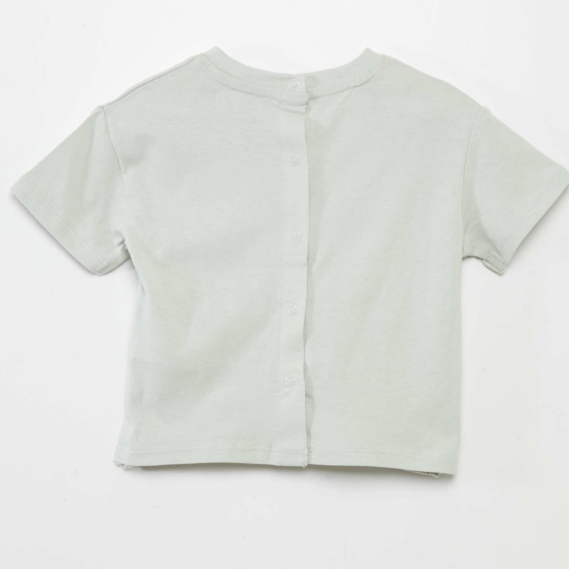 T-shirt  uni en maille jersey BLEU