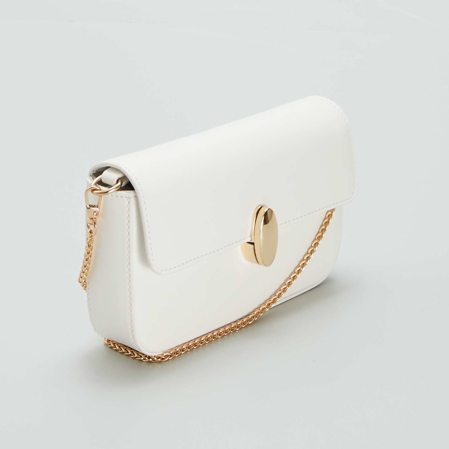 Sac à main en simili BLANC