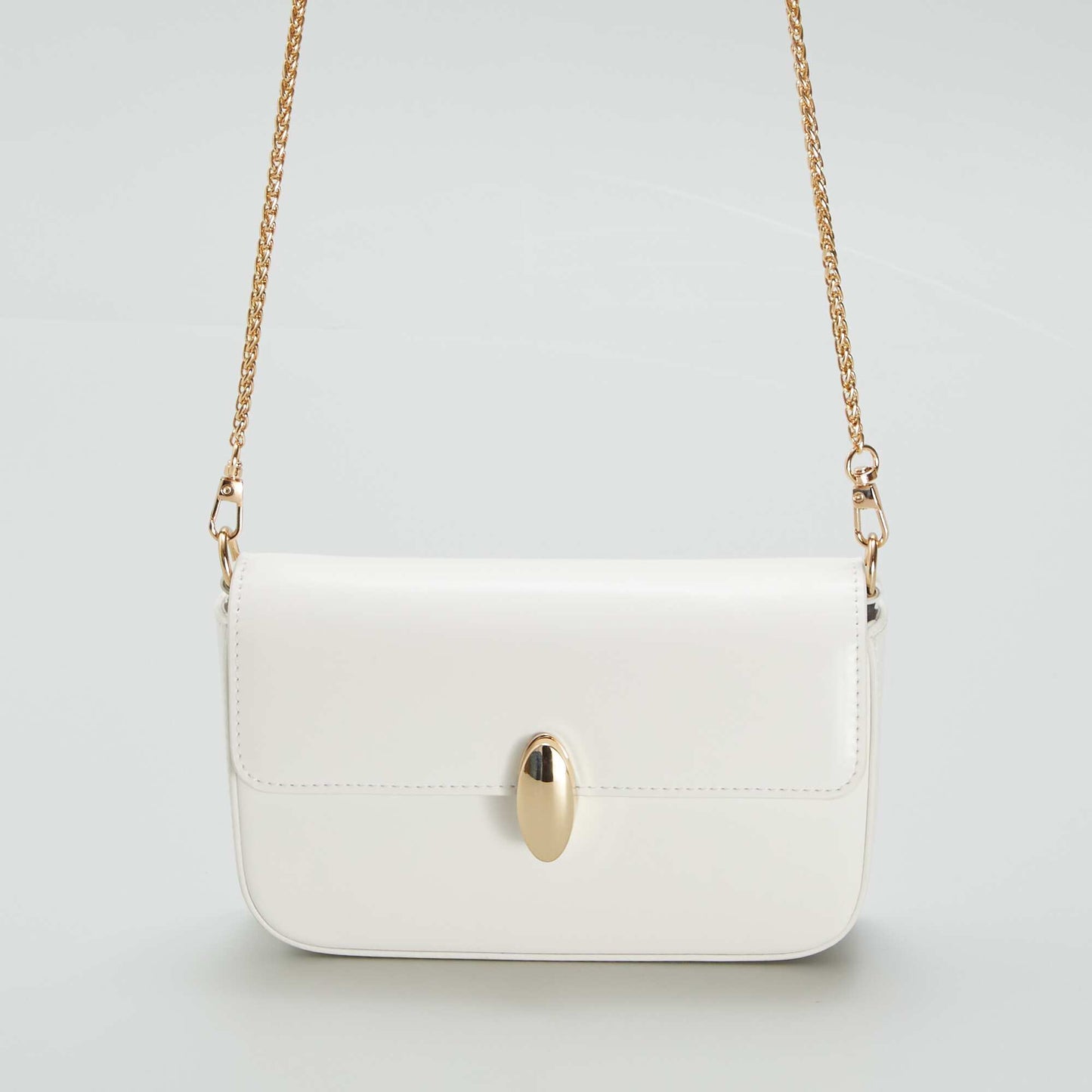 Sac à main en simili BLANC