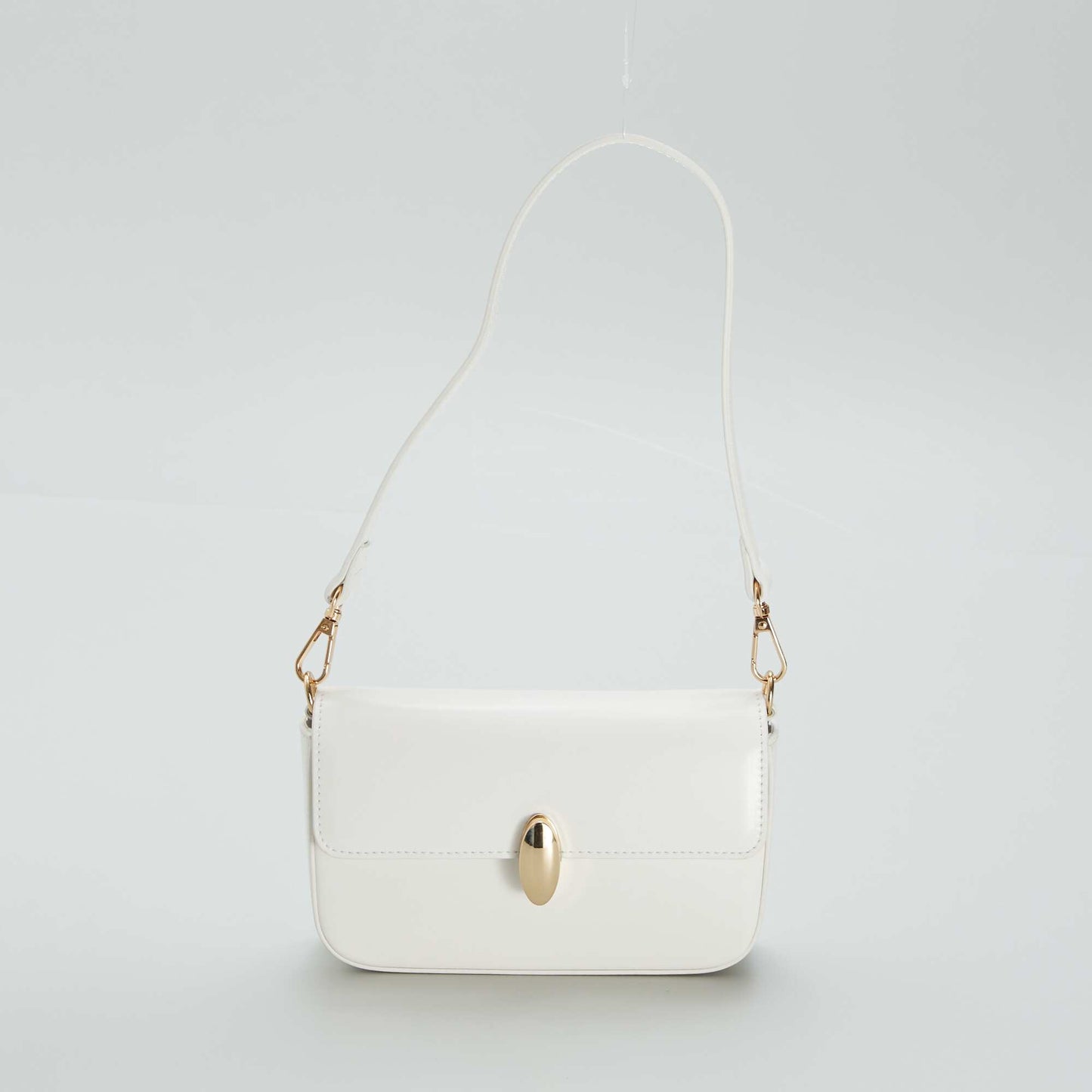Sac à main en simili BLANC