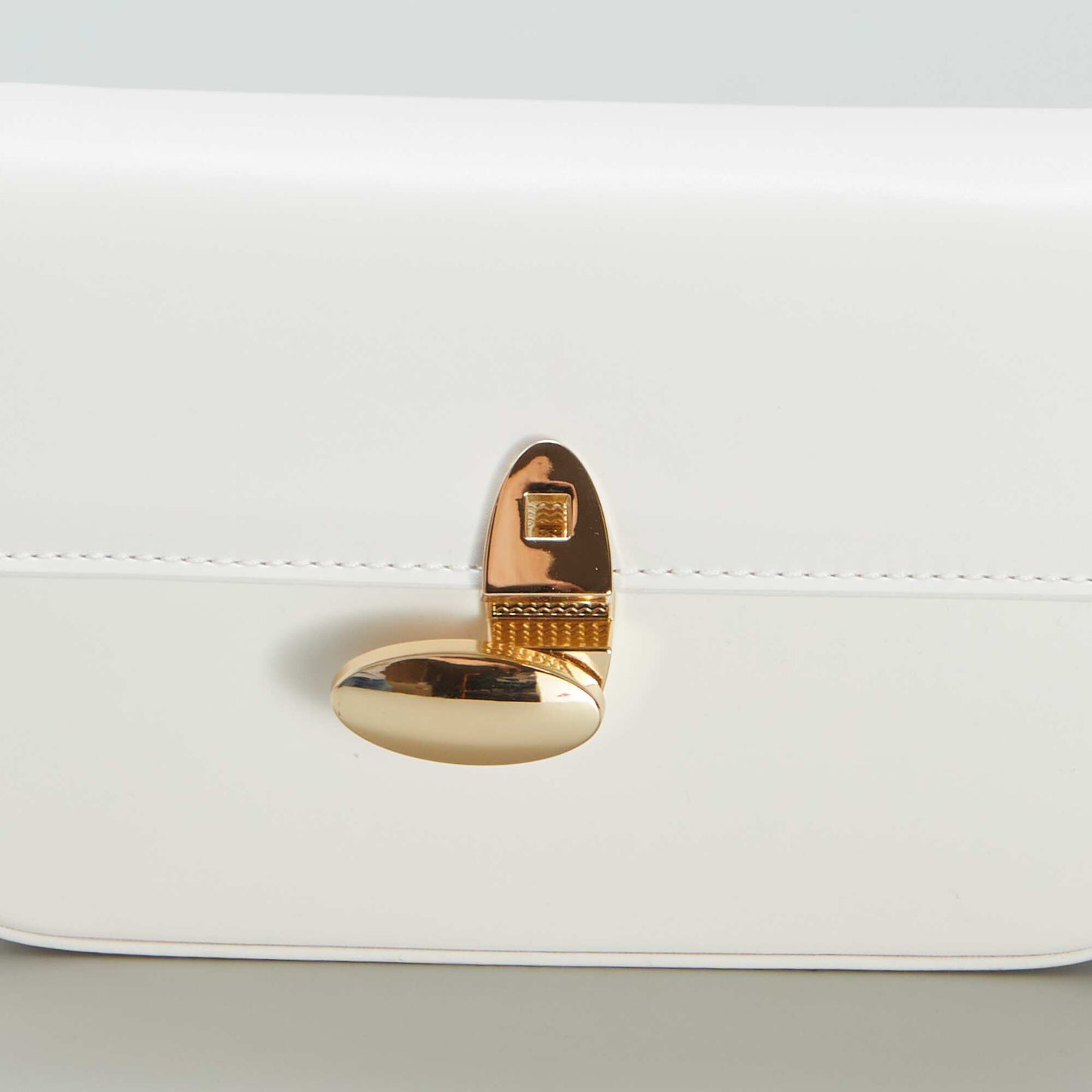 Sac à main en simili BLANC