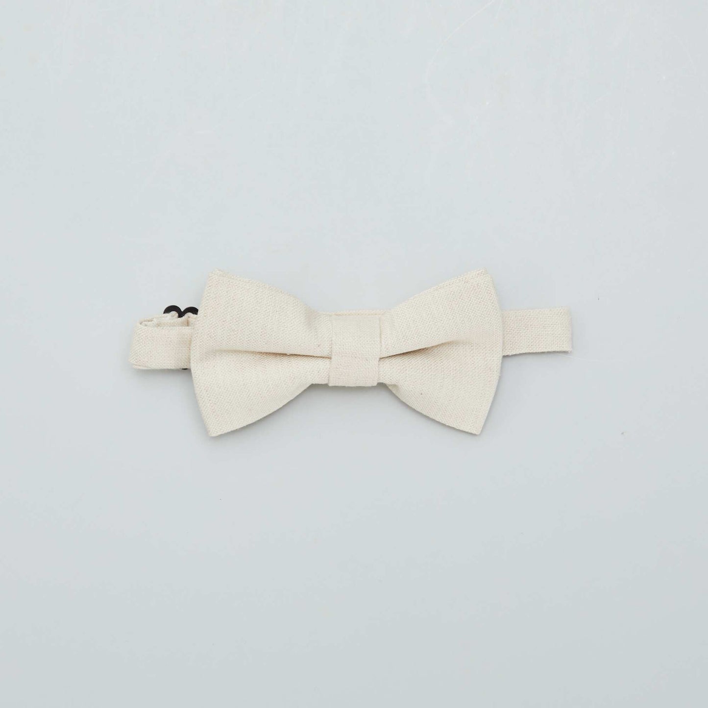 Nœud papillon en lin mélanger BEIGE