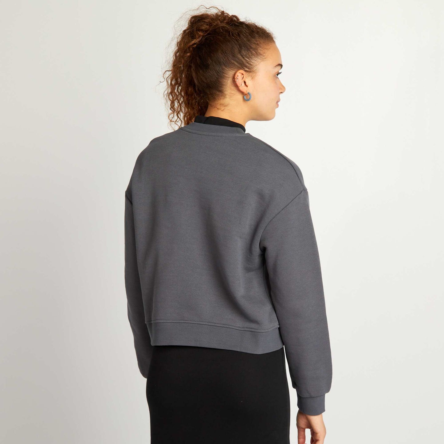 Sweat en molleton GRIS
