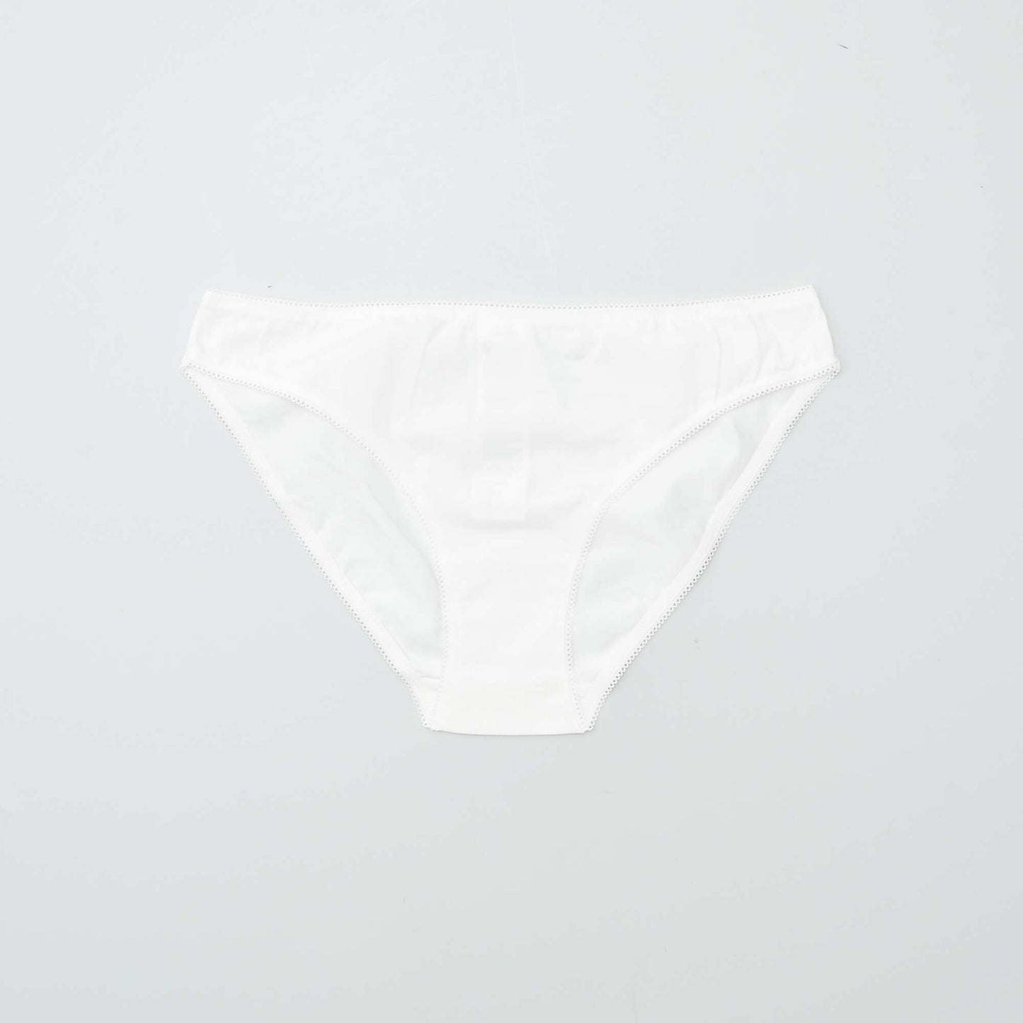 Lot de3 culottes en coton Bleu/gris/blanc