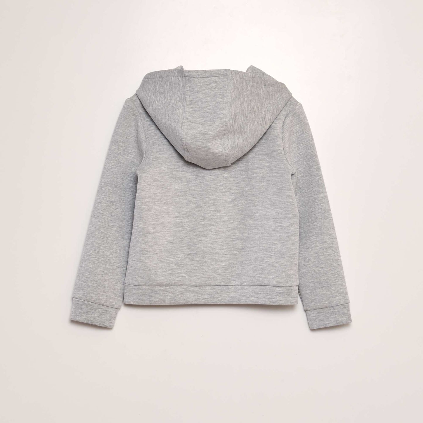 Sweat zippé à capuche GRIS