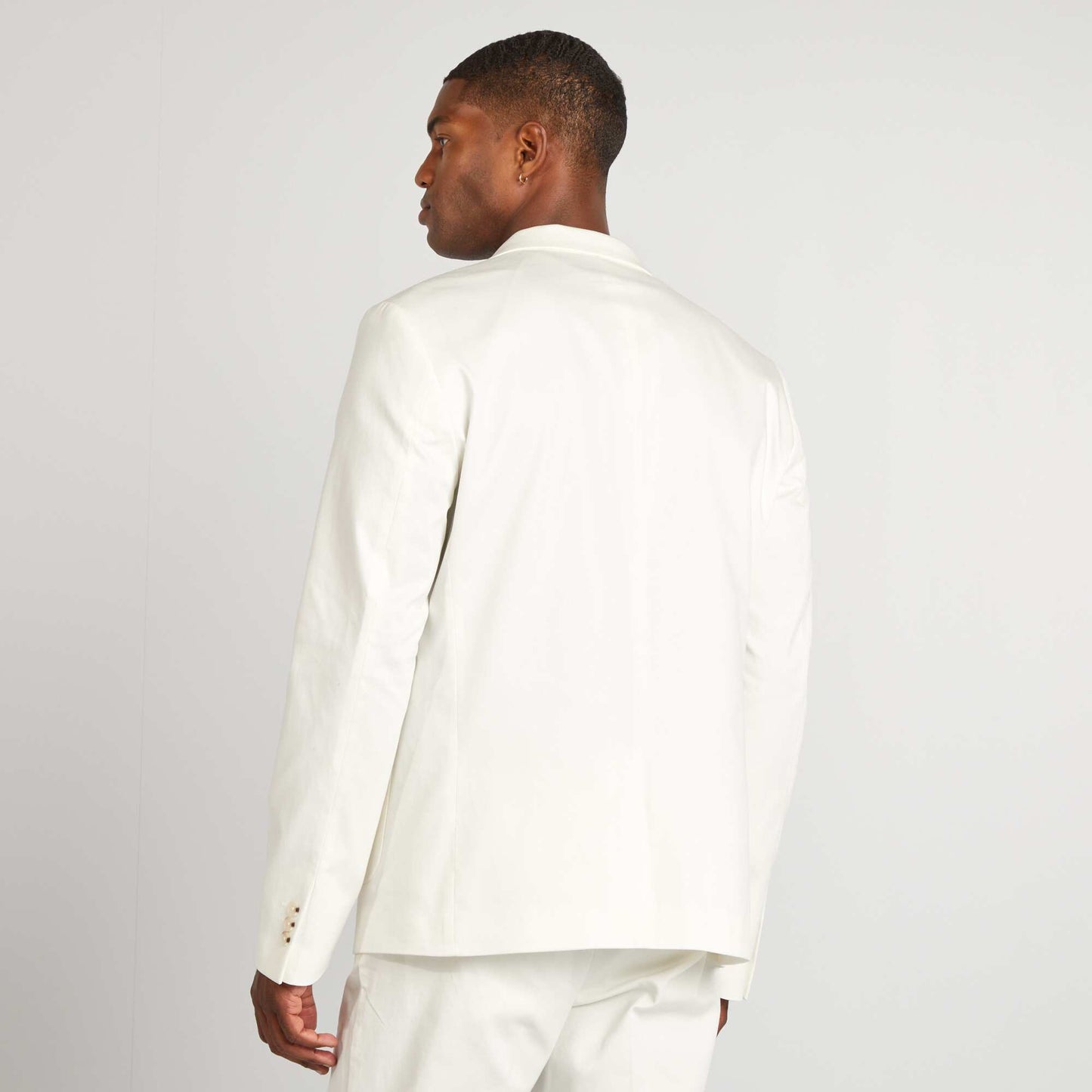 Veste de costume slim blanc