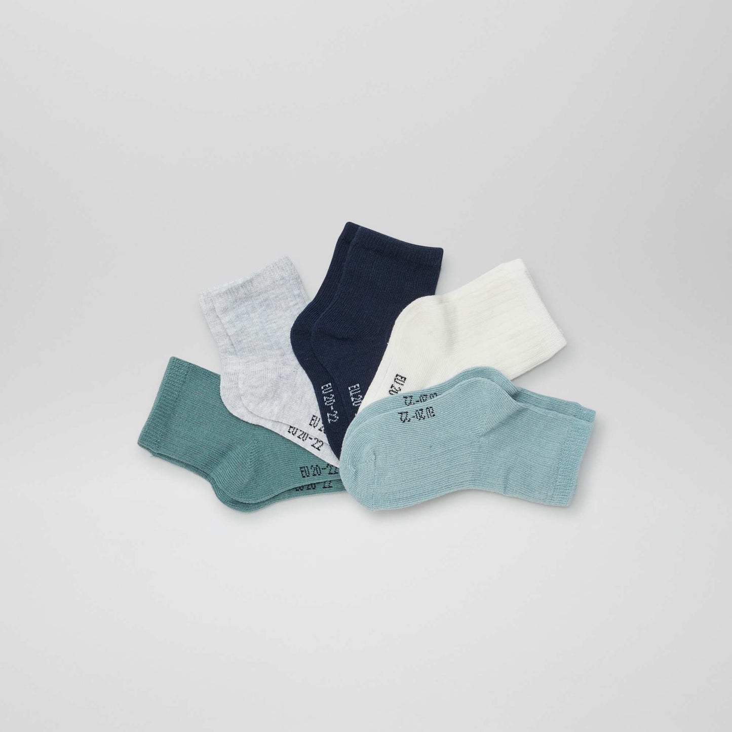 Lot de 3 paires de chaussettes VERT