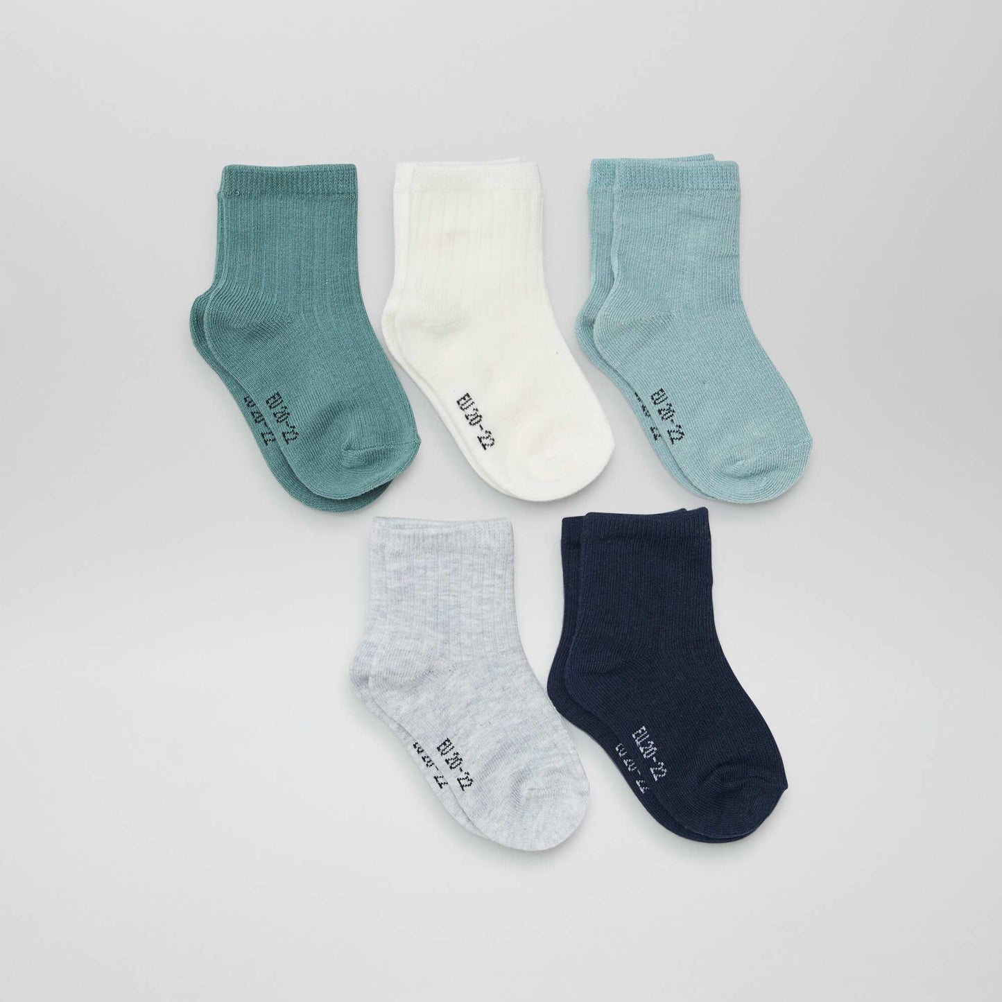 Lot de 3 paires de chaussettes VERT