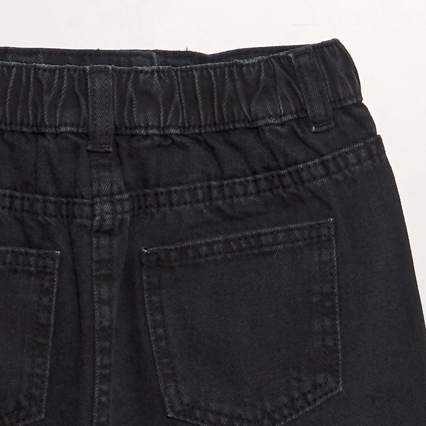 Jupe courte en denim GRIS