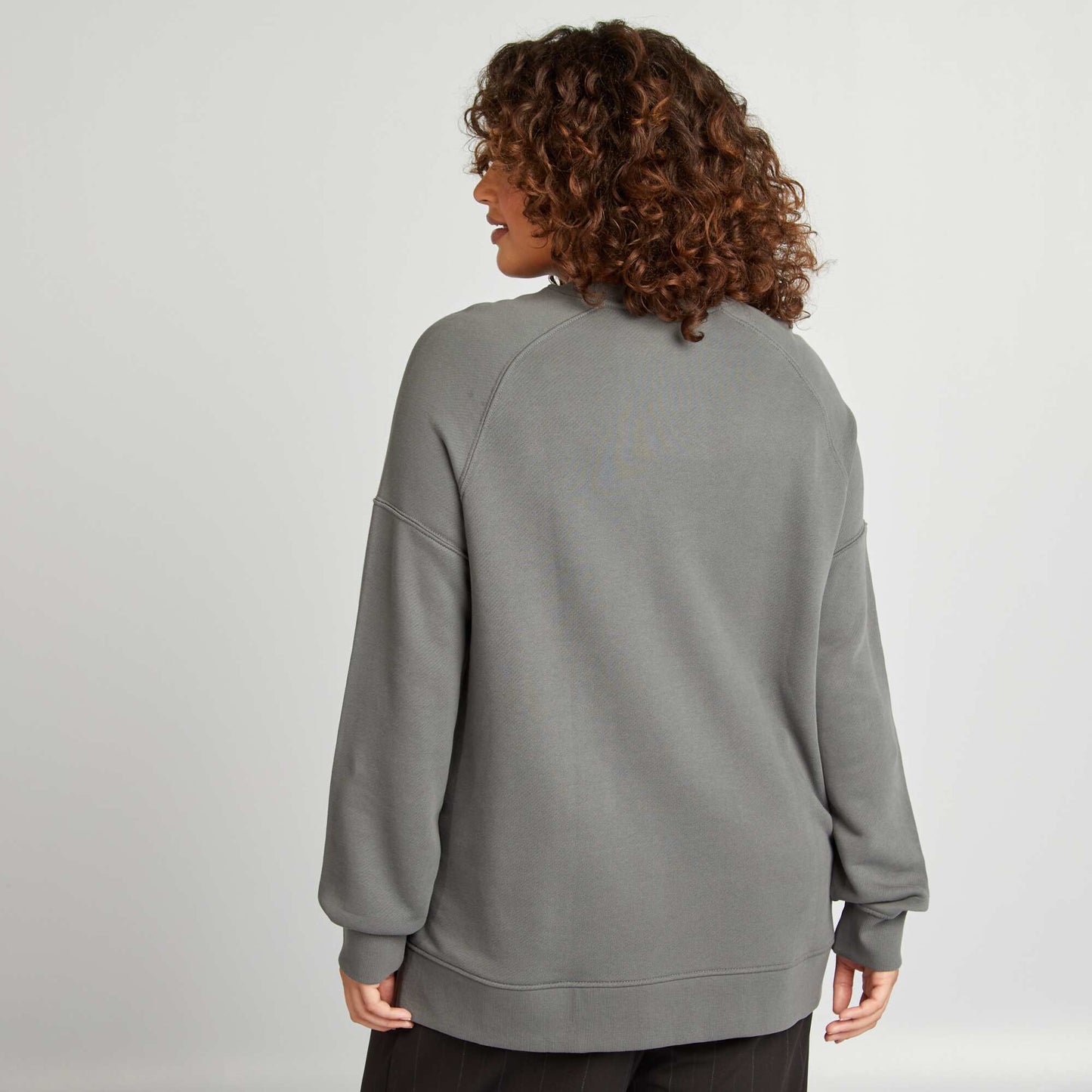 Sweat en molleton GRIS