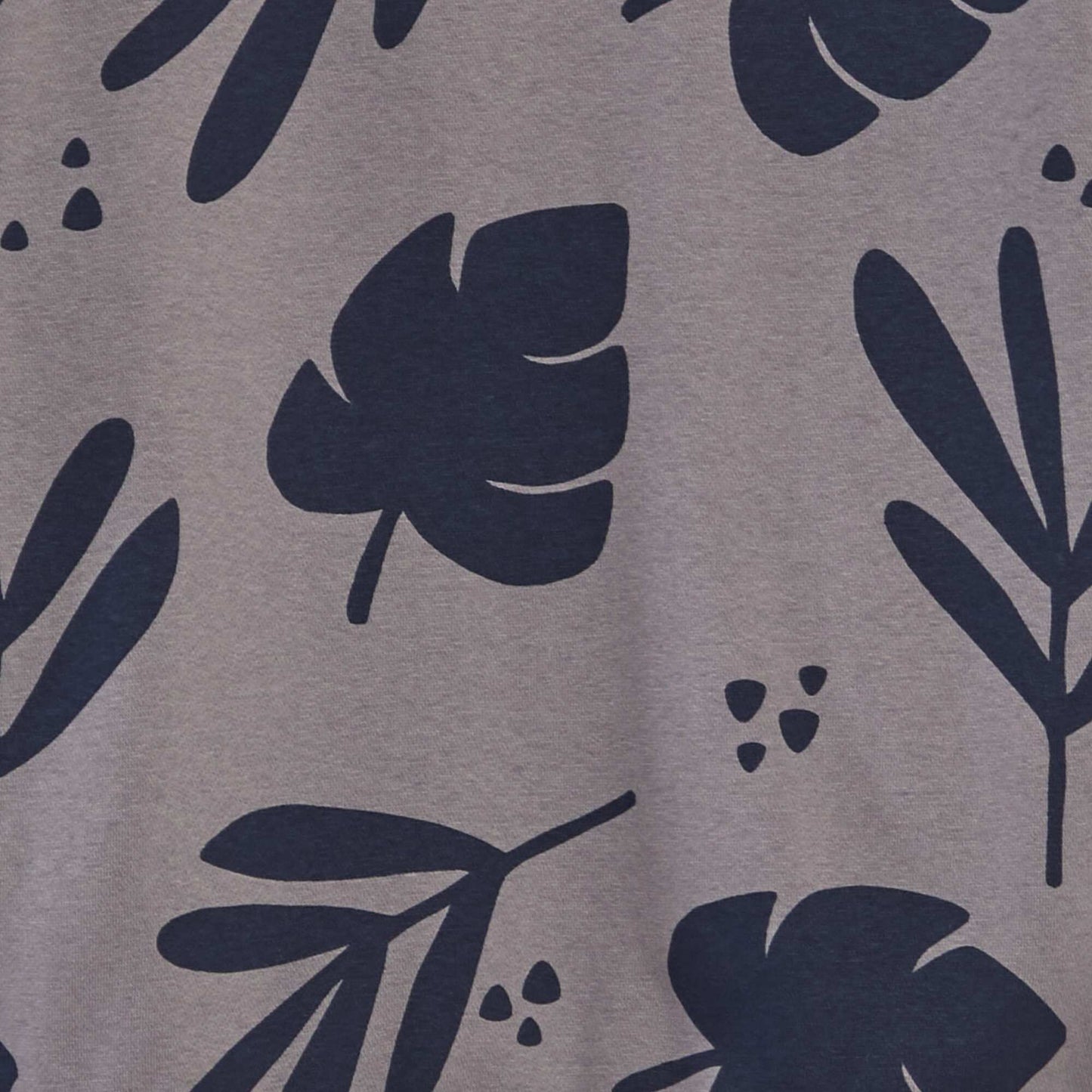 Sweat large en molleton imprimé GRIS