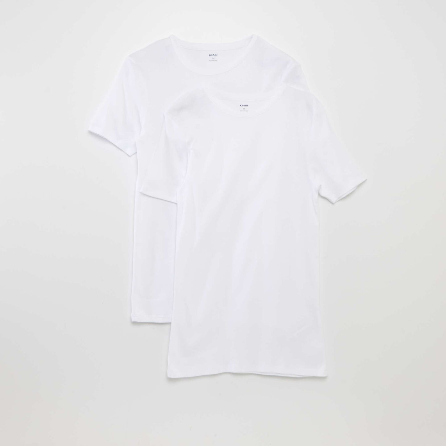 Lot de 2 tee-shirt basiques blanc