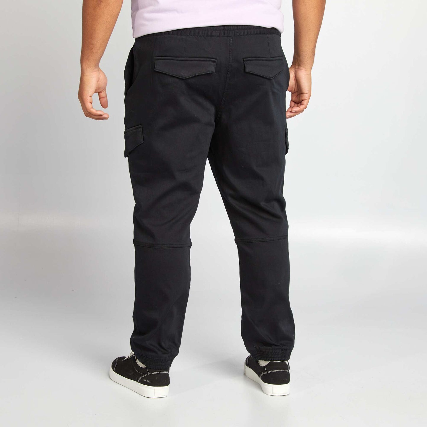 Pantalon multipoches noir