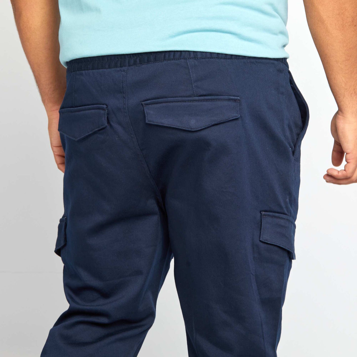 Pantalon multipoches BLEU