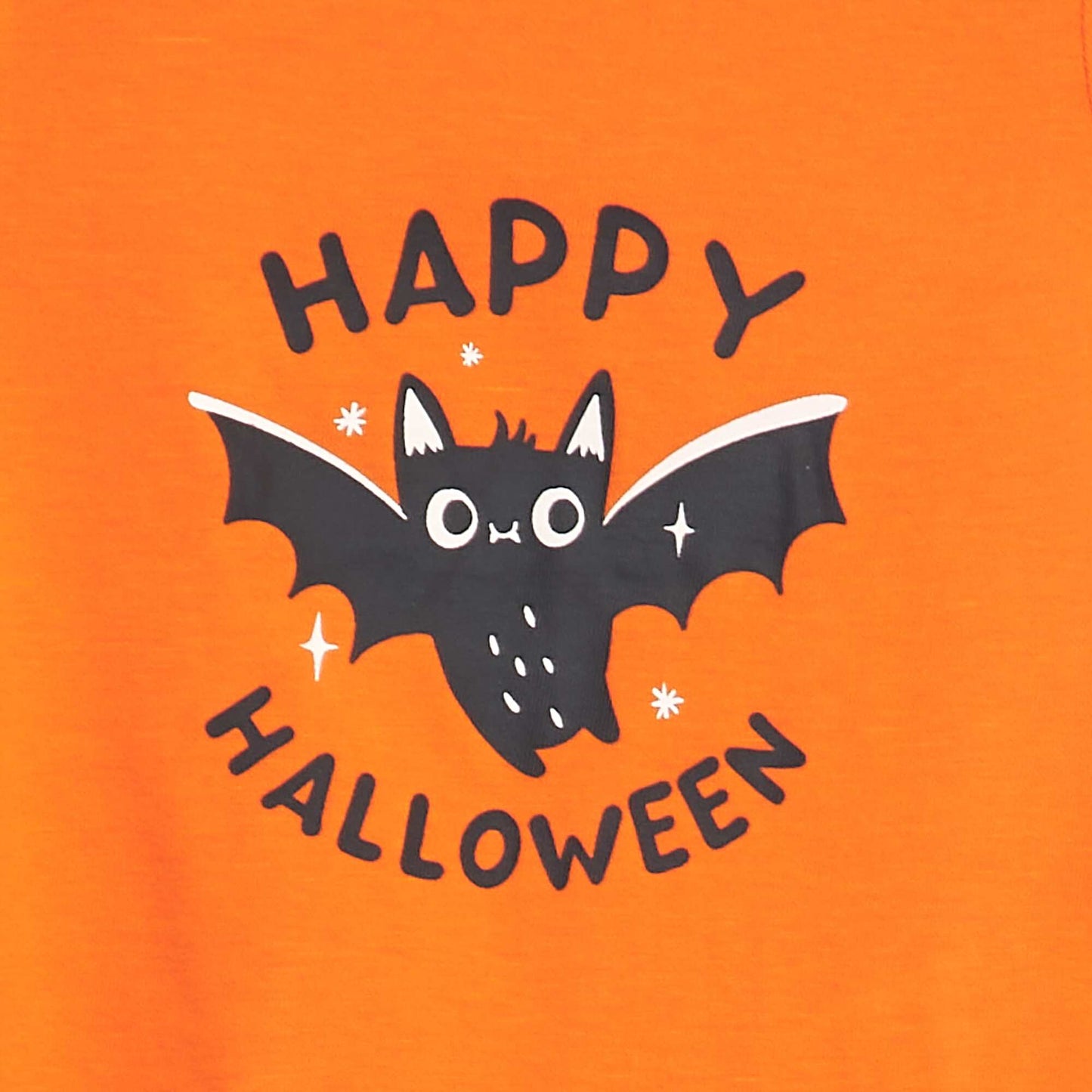T-shirt 'halloween' Orange
