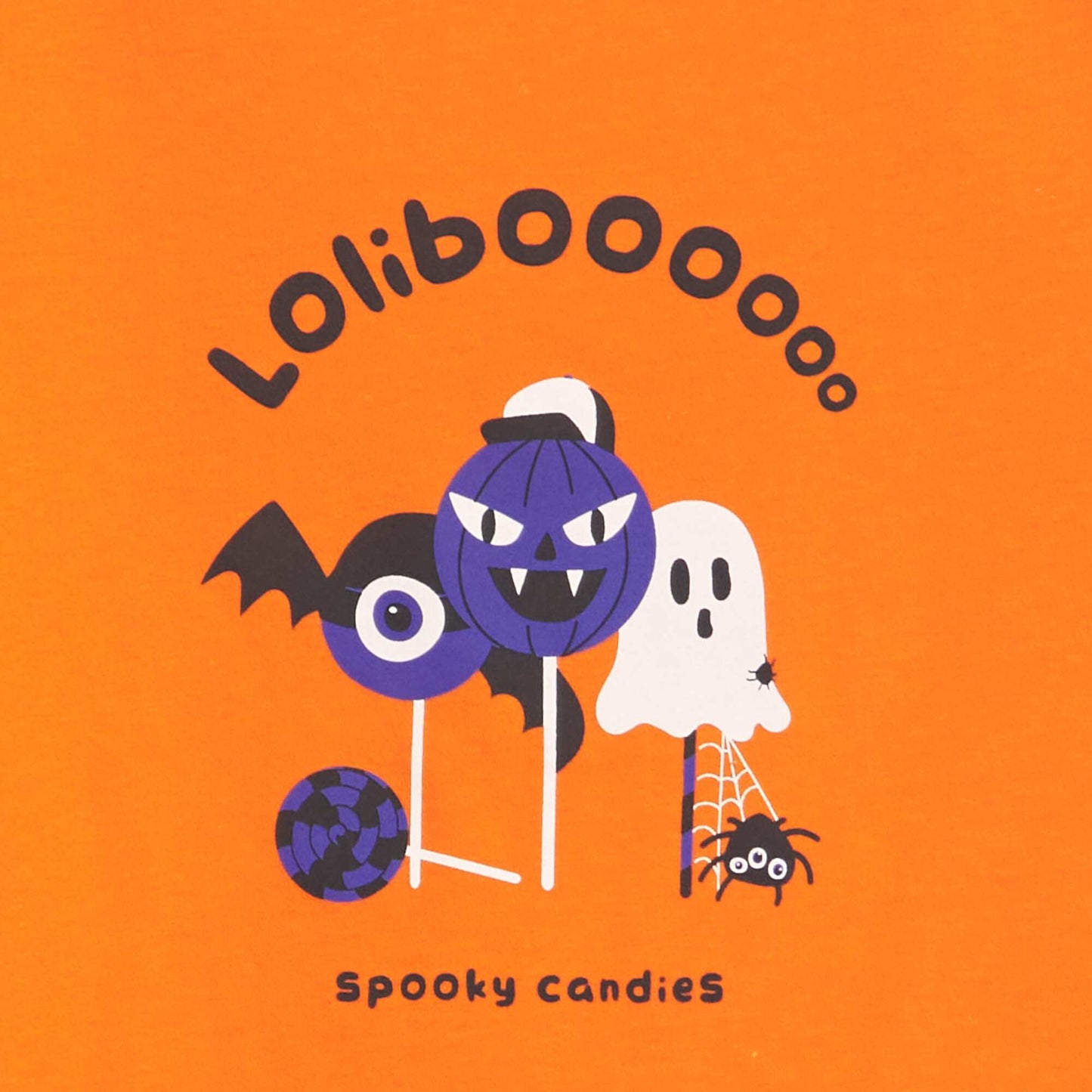 Tee-shirt avec imprimé - Halloween Orange