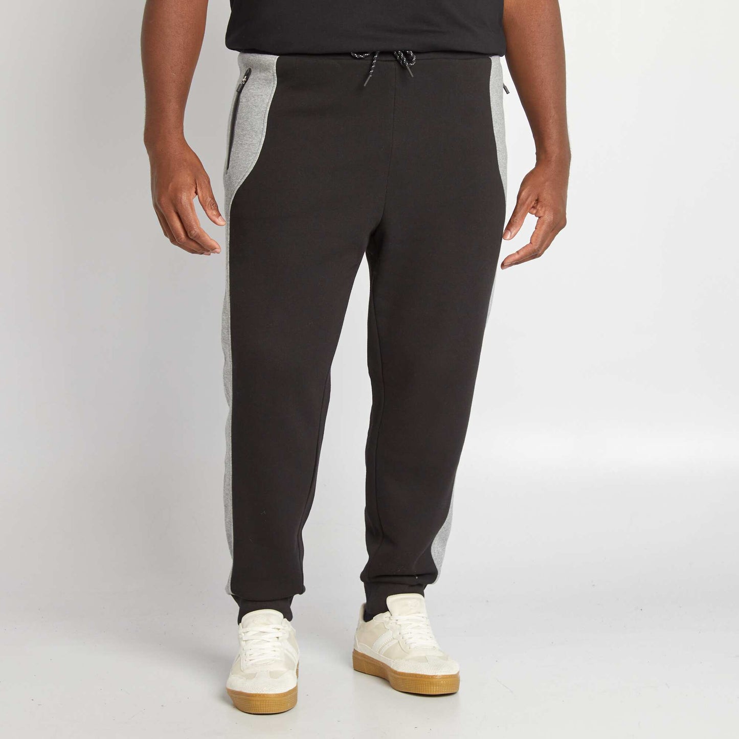 Pantalon de jogging en molleton noir